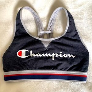 Champion gray sports bra
